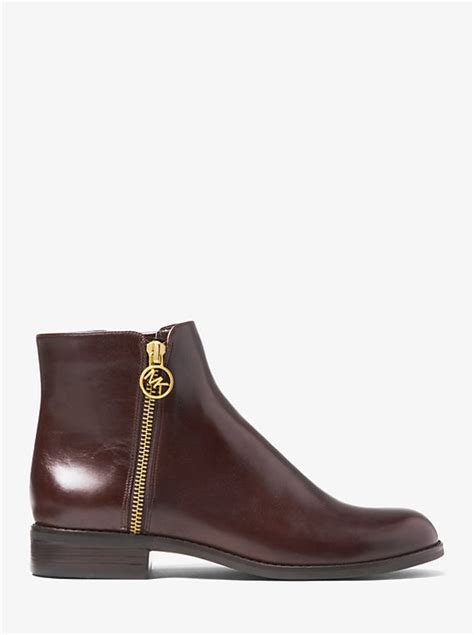 michael kors jaycie leather ankle boot|Michael Kors Ankle Leather Boots .